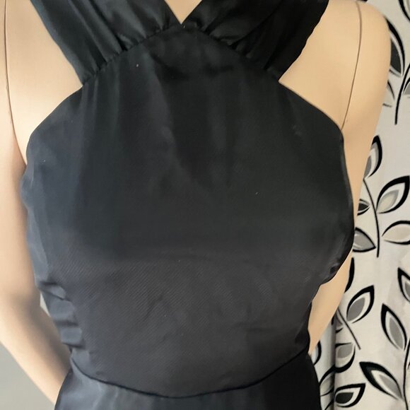 TURN HEADS RACHEL ROY LETS PARTY STRIKING OPHELIA CHIFFON STAR-PRINT LBD DRESS 6 - Picture 4 of 9